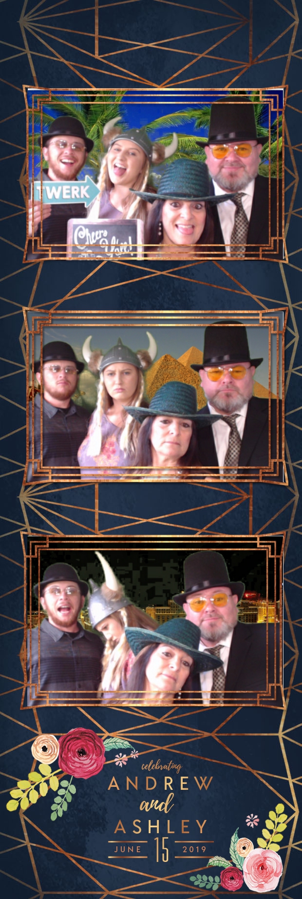 Andrew's and Ashley's wedding | View more photos from the event at gallery.photoboothbillings.com/u/PhotoBoothBillings/Andrews-and-Ashleys-wedding